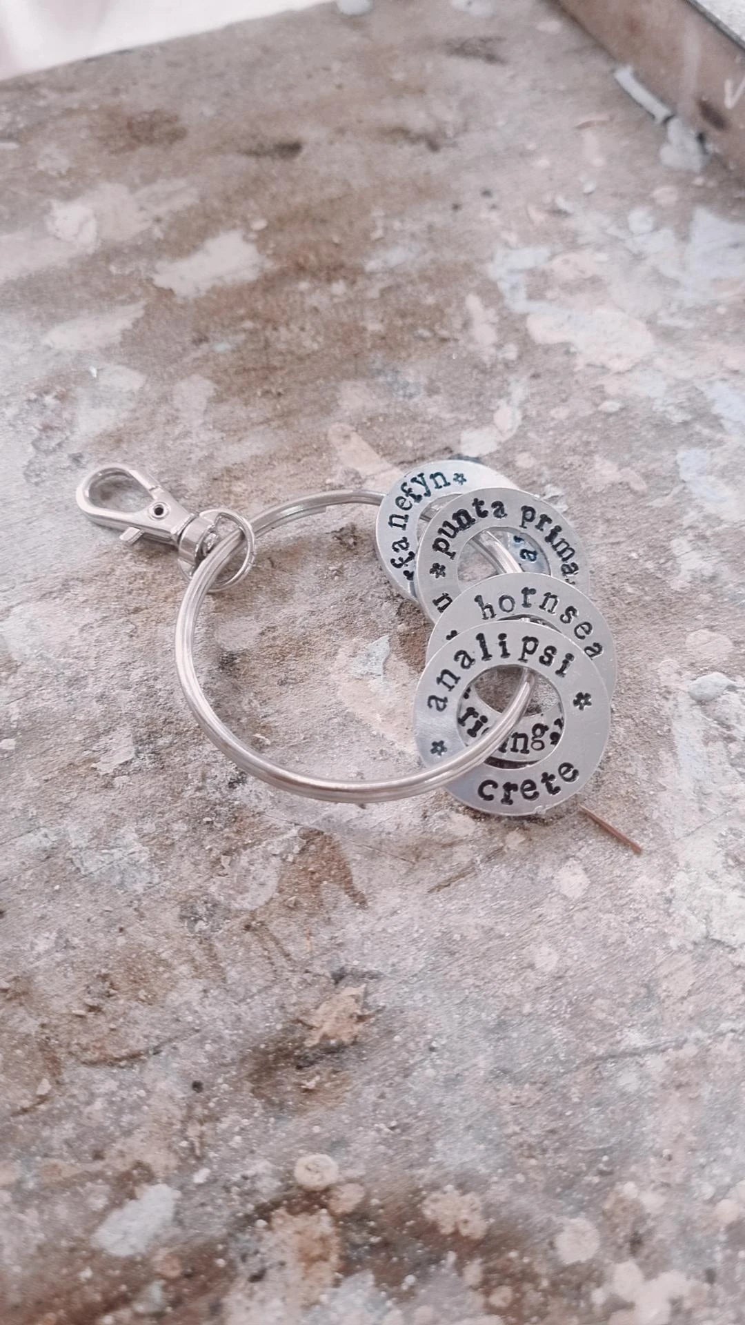 Travel, Holiday Memory Keyring