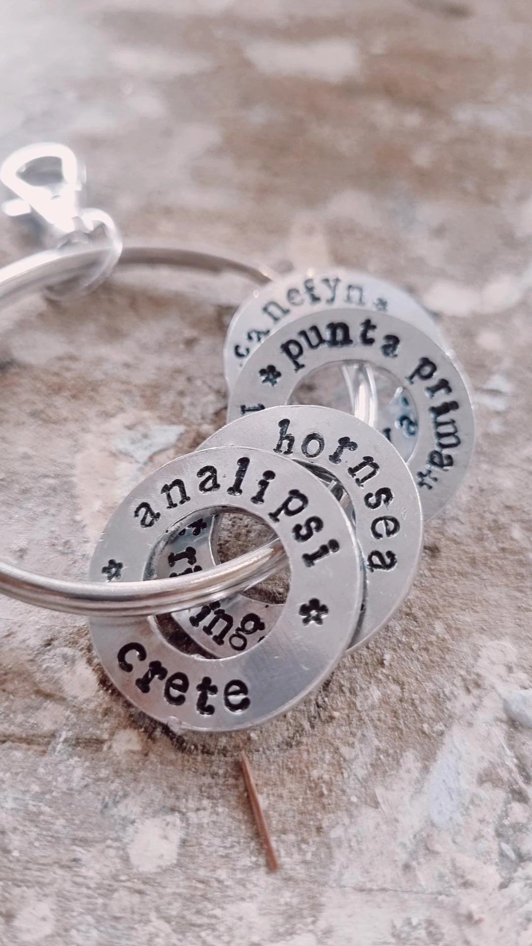 Travel, Holiday Memory Keyring