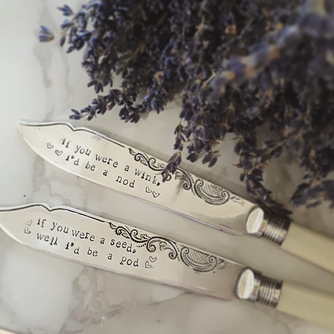 Personalised Stamped Knife
