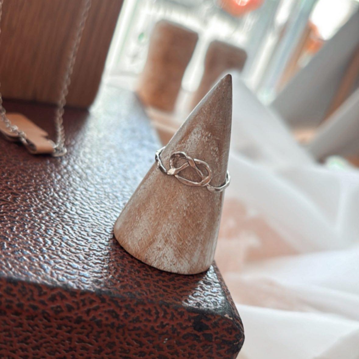 Silver Knot Ring