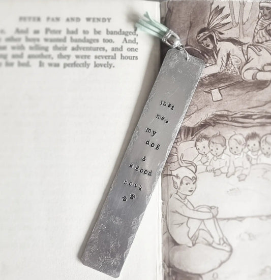 Just Me, my Dog & a Good Book Bookmark
