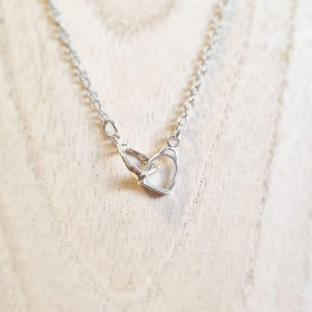 Double Stirrup Necklace