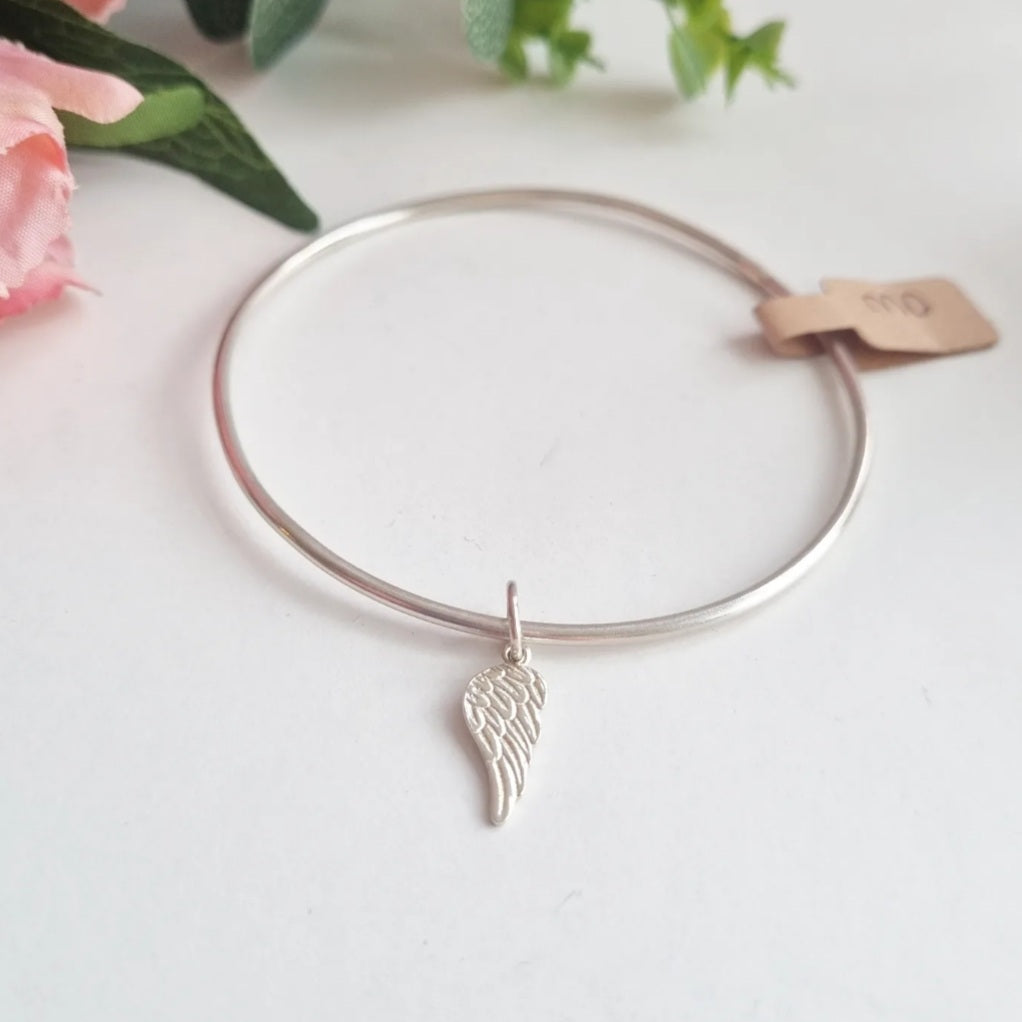 Angel Feather Bangle