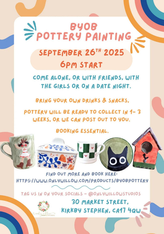BYOB Potter Painting (September)