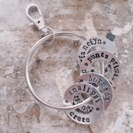 Travel, Holiday Memory Keyring