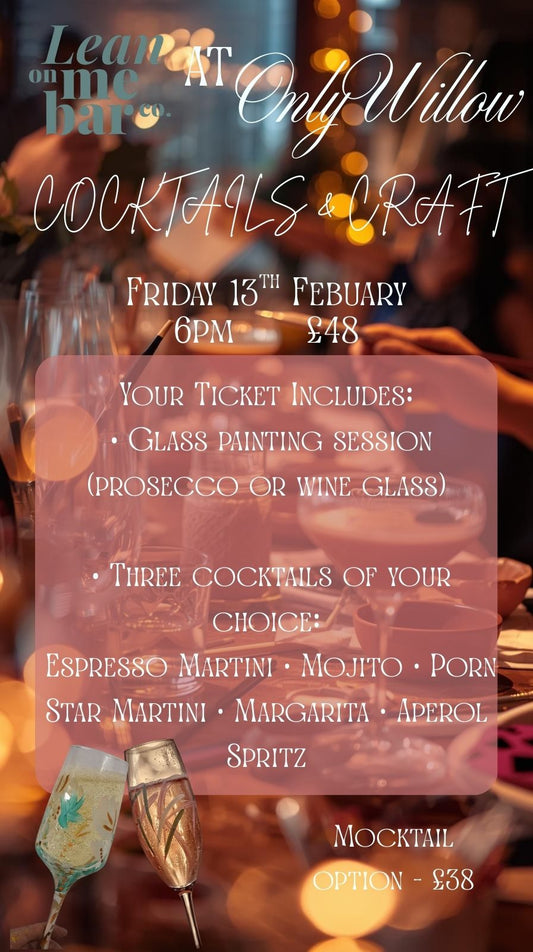 Cocktails and Craft with Lean on Me Bar