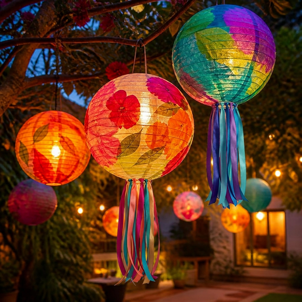 Decoupage Paper Lantern Workshop