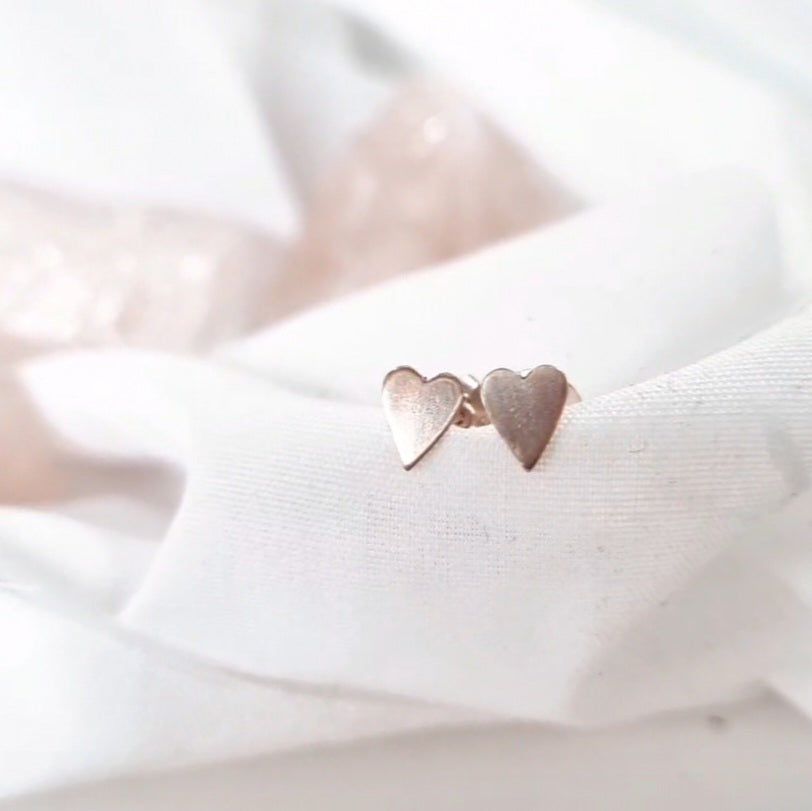 Heart Stud Earrings